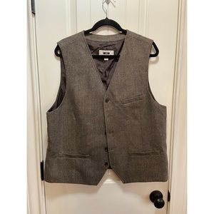 Mens Tweed vest